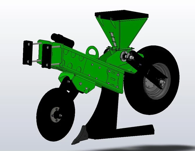 Schlagel GE-2100 Gopher Eliminator without hitch