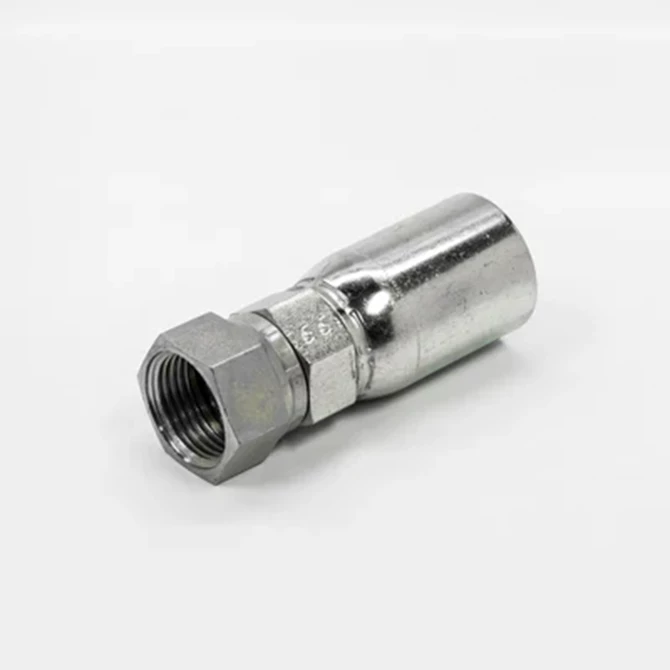Schlagel HW-1276 Coupling, 06 FJS x 1/4" Hose