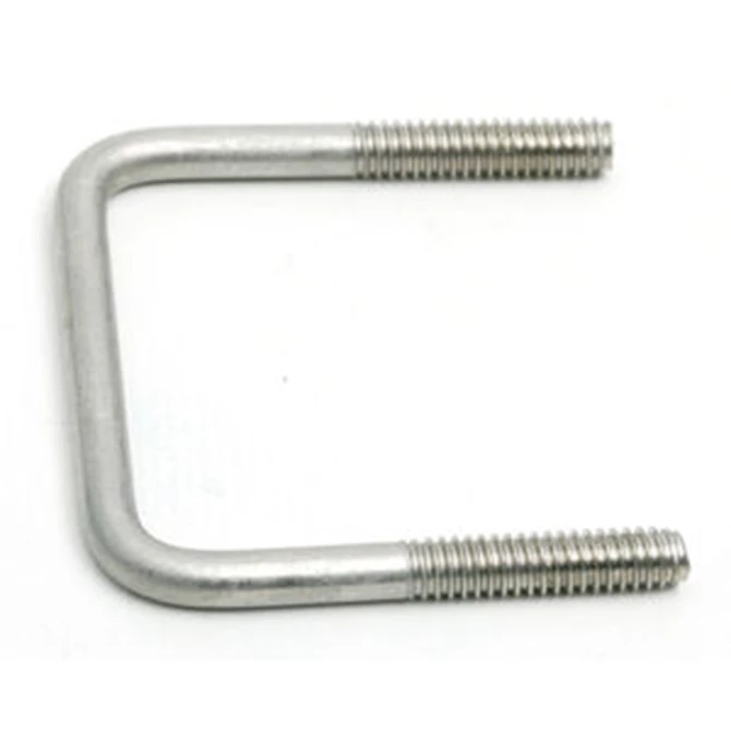 Schlagel HW-1290 3/8" x 7" x 7"  U-Bolt NC Plated