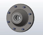 Schlagel HW-1423 75-8 Hub Assembly