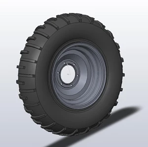 Traction Tread Wheel/Tire Assembly (7.60-15)