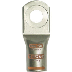 Copper eyelet, 4 ga tin
