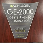 Schlagel HW-2522 GE Triangular Sticker