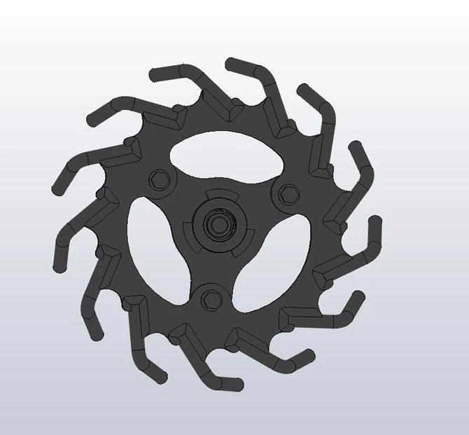 Schlagel PW-065NTR Posi-Close Closing Wheel (Right)