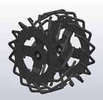 Schlagel PW-348 Gauge Wheels for John Deere & Case Planters 