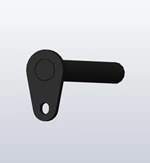 Schlagel RT-1397  Cylinder Rod End Anti-Rotation Pin