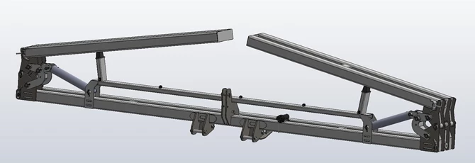 Schlagel RT-4002 16 Row 40" Folding Bar