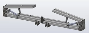 18 Row 36" Folding Bar