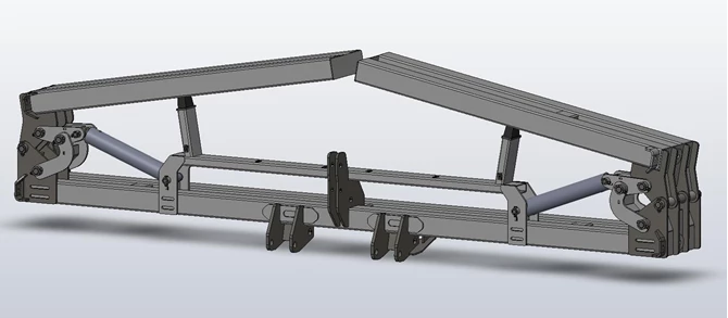 Schlagel RT-4035 12 Row 40" Folding Bar