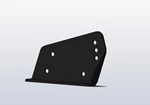 Schlagel TP-3853L Packer Wheel Mount Bracket (Left)