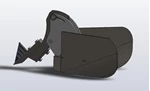 Schlagel TT-1210B 22" Wing Ditcher Assembly without Shank