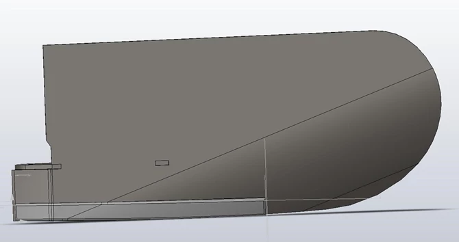 Schlagel TT-1246 30" Ditcher Wing (Left)