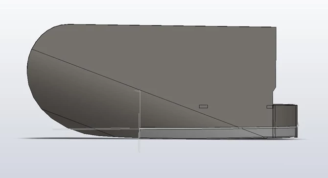 Schlagel TT-1247 30" Ditcher Wing (Right)