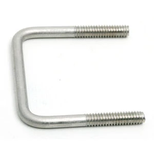 3/8" x 2" x 2" U-Bolt NC Plated