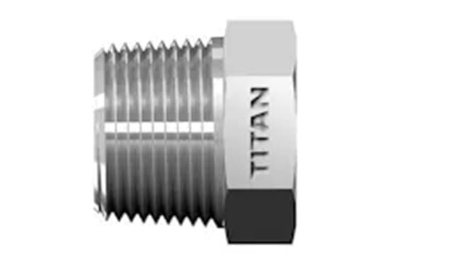 Hex Bushing, 3/4 MPT x 1/4 FPT