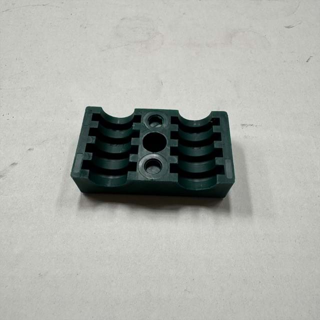 1/4" HHK Plastic Double Plate