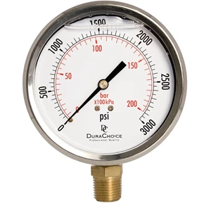 Gauge, 3000 PSI