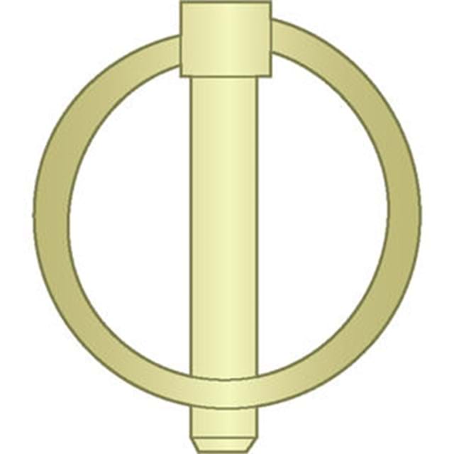 1/4" x 1.313" Lynch Pin Plated