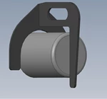 Schlagel PLGLK10 Gated Pipe Plug Lock 10"