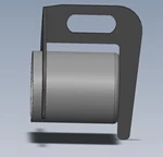 Schlagel PLGLK8 Gated Pipe Plug Lock 8"