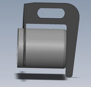 Gated Pipe Plug Lock 8"