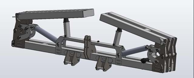 12 Row 30" Folding Bar