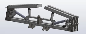 12 Row 30" Folding Bar