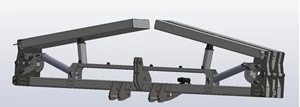 16 Row 30" Folding Bar
