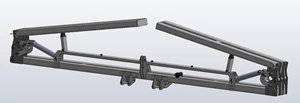 16 Row 40" Folding Bar