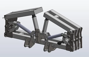 12 Row 22" Folding Bar