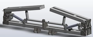 12 Row 36" Folding Bar