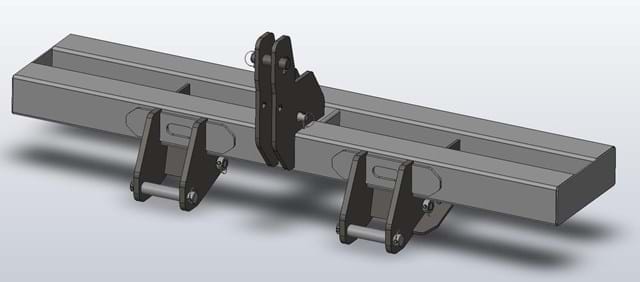 4 Row 22" Bar