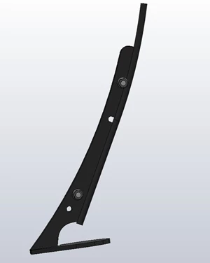 Rapid Till Adjustable Fertilizer Tube