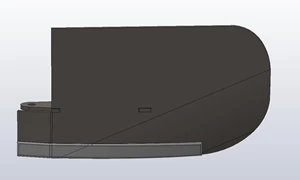 22" Ditcher Wing (Left)